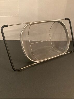 Stainless over the sink drainer